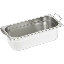 Gastronormbehälter mit Fallgriffen, Serie STANDARD, GN 1/3 (100mm) Produktbild