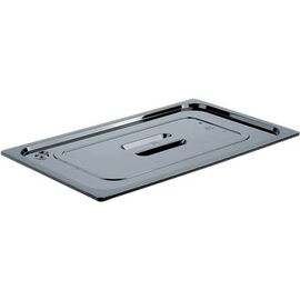 GN-Deckel, Polycarbonat, schwarz, für GN 1/1 Behälter Produktbild