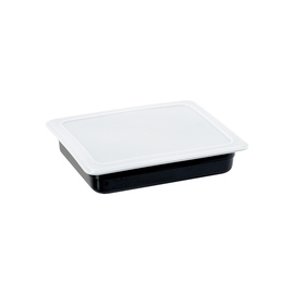 Gastronormbehälter, Serie STANDARD, Polycarbonat, schwarz, GN 1/2 (65 mm) Produktbild 2 S