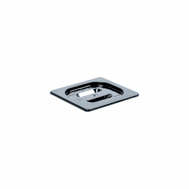 GN-Deckel, Polycarbonat, schwarz, für GN 1/6 Behälter Produktbild
