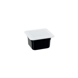 Gastronormbehälter, Serie STANDARD, Polycarbonat, schwarz, GN 1/6 (100 mm) Produktbild 2 S