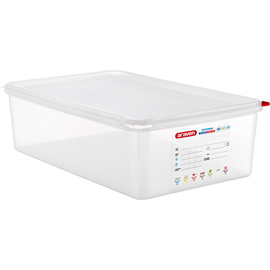 ARAVEN Gastronormbehälter mit Deckel, Polypropylen, GN 1/1 (150 mm) Produktbild
