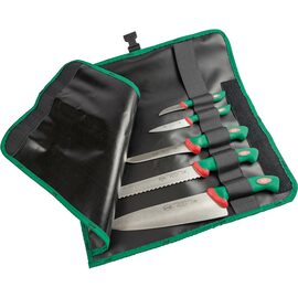 Sanelli Messerset, inkl. fünf Messer und Rolltasche Produktbild