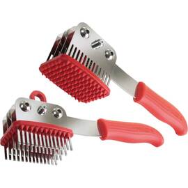 Fleischklopfer, Griff rot, 56 Stechhilfen Produktbild
