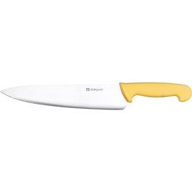 Stalgast Kochmesser, HACCP, Griff gelb, Edelstahlklinge 25 cm Produktbild