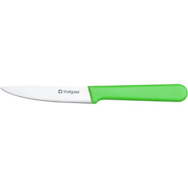 Stalgast Schälmesser, HACCP, Griff grün, Edelstahlklinge 9 cm Produktbild