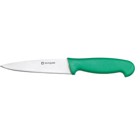 Stalgast Gemüsemesser, HACCP, Griff grün, Edelstahlklinge 10,5 cm Produktbild