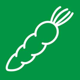 Stalgast Gemüsemesser, HACCP, Griff grün, Edelstahlklinge 10,5 cm Produktbild 2 S