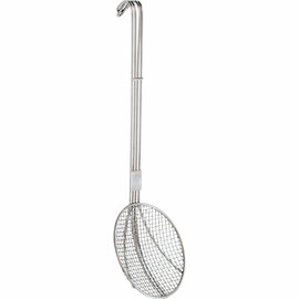 Back- / Frittierlöffel aus Chromstahl, Ø 24 cm, Stiellänge 57 cm Produktbild