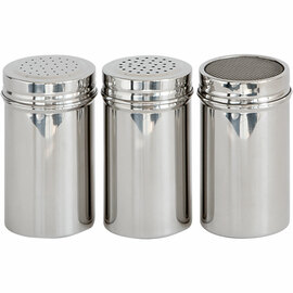 Netzstreuer für Puderzucker, 0,4 Liter, Ø 70 mm, Höhe 130 mm Produktbild