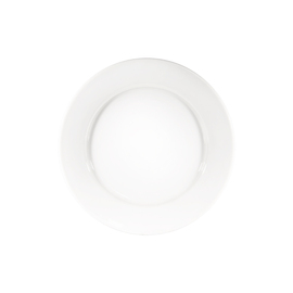 Flacher Teller, reinweißes Hotelporzellan, Serie Isabell, Ø 200 mm Produktbild 2 S