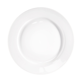 Flacher Teller, reinweißes Hotelporzellan, Serie Isabell, Ø 260 mm Produktbild 2 S
