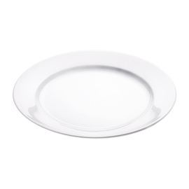 Flacher Teller, reinweißes Hotelporzellan, Serie Isabell, Ø 280 mm Produktbild