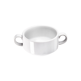Suppen-Obertasse, groß, reinweißes Hotelporzellan, Serie Isabell, 380 ml Produktbild