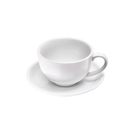 Cappuccino-Obertasse, reinweißes Hotelporzellan, Serie Isabell, 260 ml Produktbild 2 S