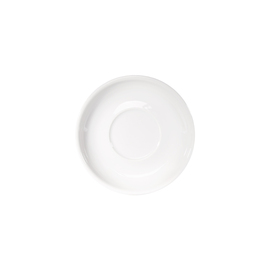 Untertasse für Cappuccino-Tasse PZ2323026, reinweißes Hotelporzellan, Serie Isabell, Ø 14,5 cm Produktbild 2 S