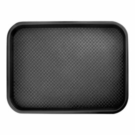 Fast Food Tablett 305 x 410 mm, schwarz Produktbild