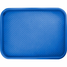 Fast Food Tablett 350 x 450 mm, blau Produktbild