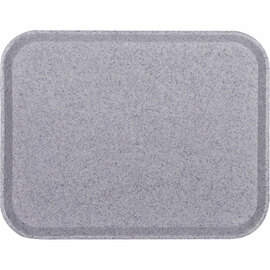 Polyestertablett 460x360 mm, Farbe Granit Produktbild