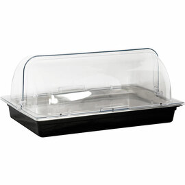 Sunnex Kühlschale GN 1/1, aus Polycarbonat, schwarz, passend für GN 1/1 (65 mm) Produktbild