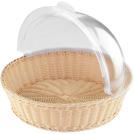 Brotkorb mit Roll-Top Deckel, rund Produktbild