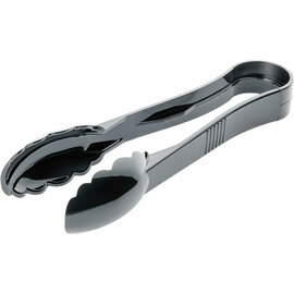 Salatzange aus Polycarbonat, schwarz, Länge 23 cm Produktbild