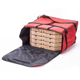 Pizza Transporttasche, Frontlader, allseitig isoliert, 500x500x300 mm Produktbild 2 S