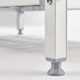 Lagerregal aus Aluminium mit 2 Beinen 1469x460x1680 mm (BxTxH) Produktbild 4 S