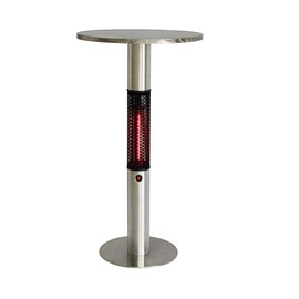 Elektrischer Tischheizstrahler, Ø 600 mm, Höhe 1100 mm Produktbild