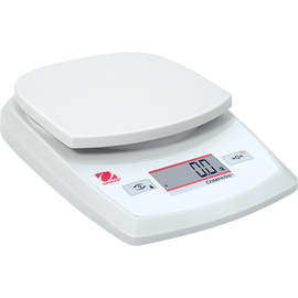 Portable Küchenwaage Kapazität 2 kg, Teilung 1 g, Abmessung 144 x 205 x 41 mm  mm (BxTxH) Produktbild