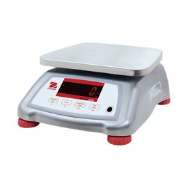 Küchenwaage wasserfest, Kapazität 6 kg, Teilung 1 g, Abmessung 256 x 280 x 121 mm (BxTxH) Produktbild