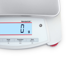 Portable Mehrzweckwaage Ohaus Navigator, 240x250x74 mm (BxTxH), Wägebereich bis 16 kg, Teilung 5 g Produktbild 5 S
