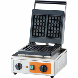 Waffeleisen CATERINA, antihaftbeschichtete Platte, 320x380x240 mm, 1,5 kW 230 V Produktbild