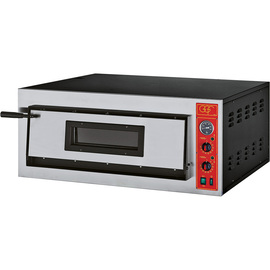 GGF Pizzaofen mit einer Kammer für 4 Pizzen à 360 mm, 5 kW, 1010 x 850 x 420 mm (BxTxH) Produktbild