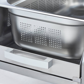 2tlg. Auffangschale für Kartoffelschälmaschine Produktbild 2 S