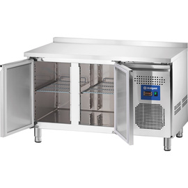 STARLINE Kühltisch mit zwei Türen, GN1/1, 1365x700x875 mm (BxTxH), 368 L, mit Aufkantung Produktbild 2 S