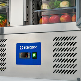 Pizzatisch Starline, 2-türig, mit Kühlaufsatz 5x GN 1/6 Produktbild 5 S