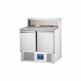Pizzatisch Starline, 2-türig, mit Kühlaufsatz 5x GN 1/6 Produktbild 2 S