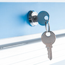 Glastür-Kühlschrank GT76 mit statischer Kühlung, 469 Liter Produktbild 3 S
