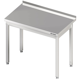 Arbeitstisch ohne Grundboden, 400x700x850 mm, ohne Verstrebung, mit Aufkantung, verschweißt Produktbild