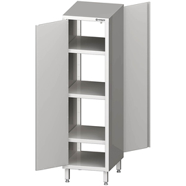 Durchreiche-Hochschrank mit Flügeltür, 400x700x1800 mm, verschweißt Produktbild