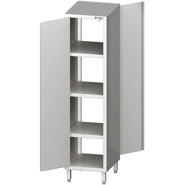 Durchreiche-Hochschrank mit Flügeltür, 600x700x2000 mm, verschweißt Produktbild