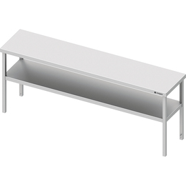 Aufsatzbord mit zwei Etagen, 1600x400x700 mm, verschweißt Produktbild