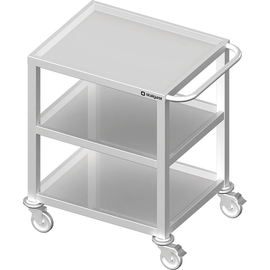 Transportwagen mit drei Böden, 800x500x850 mm, verschweißt Produktbild