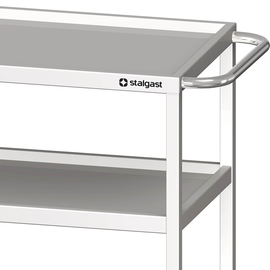 Transportwagen mit drei Böden, 800x500x850 mm, verschweißt Produktbild 2 S