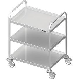 Servierwagen mit drei Böden, 1000x600x950 mm, verschweißt Produktbild