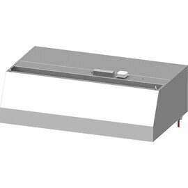Wandhaube "Basic Line", Trapezform 1000 mm x 800 mm mit Flammschutzfilter Typ B Produktbild