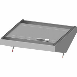 Deckenhaube "Basic Line", Schrägform 1000 mm x 2000 mm mit Flammschutzfilter Typ B Produktbild