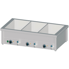 Bain-Marie Tischgerät mit separaten Becken, für 2x GN1/760x600x310 mm Produktbild
