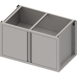 Unterschrank Boxversion 2.0 mit Flügeltüren, Sockelbau 1100x540x660 mm Produktbild